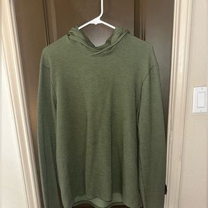 Lululemon men’s green shift stitch hoodie - Large